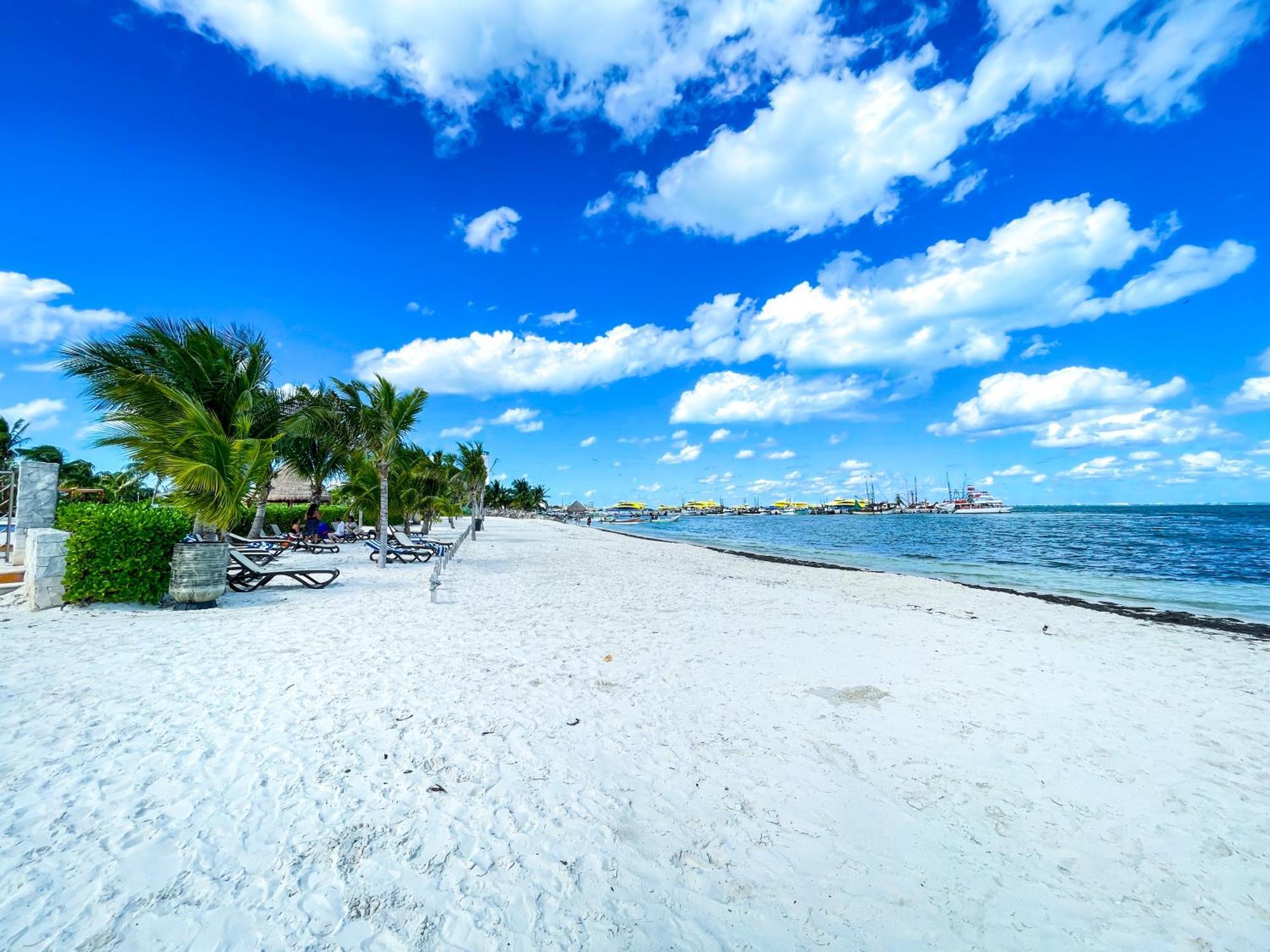 New Beachfront Luxury Apartments Cancun Luaran gambar
