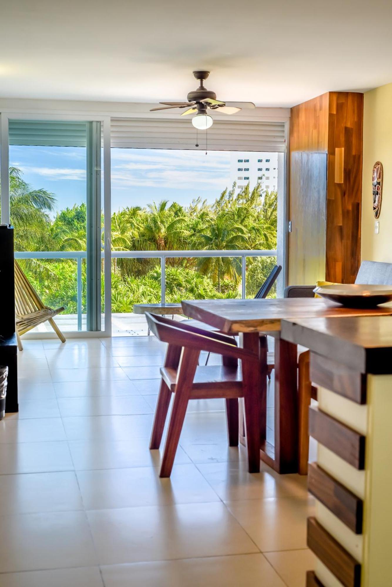 New Beachfront Luxury Apartments Cancun Luaran gambar