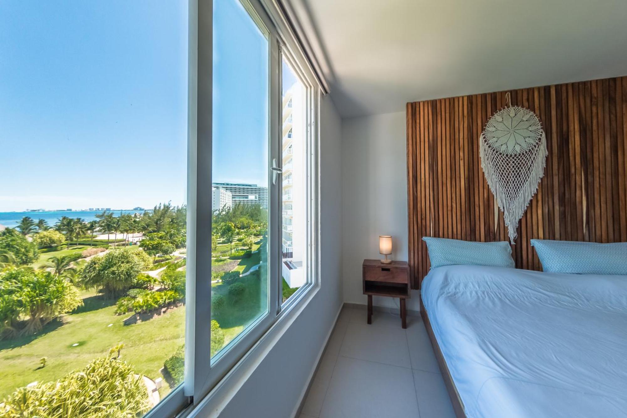 New Beachfront Luxury Apartments Cancun Luaran gambar