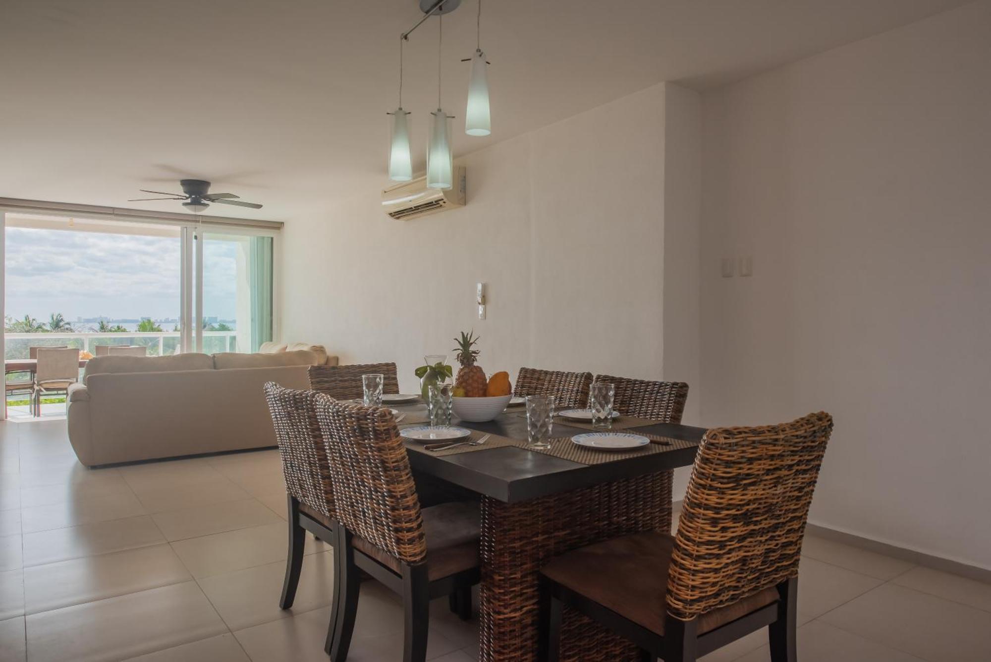 New Beachfront Luxury Apartments Cancun Luaran gambar